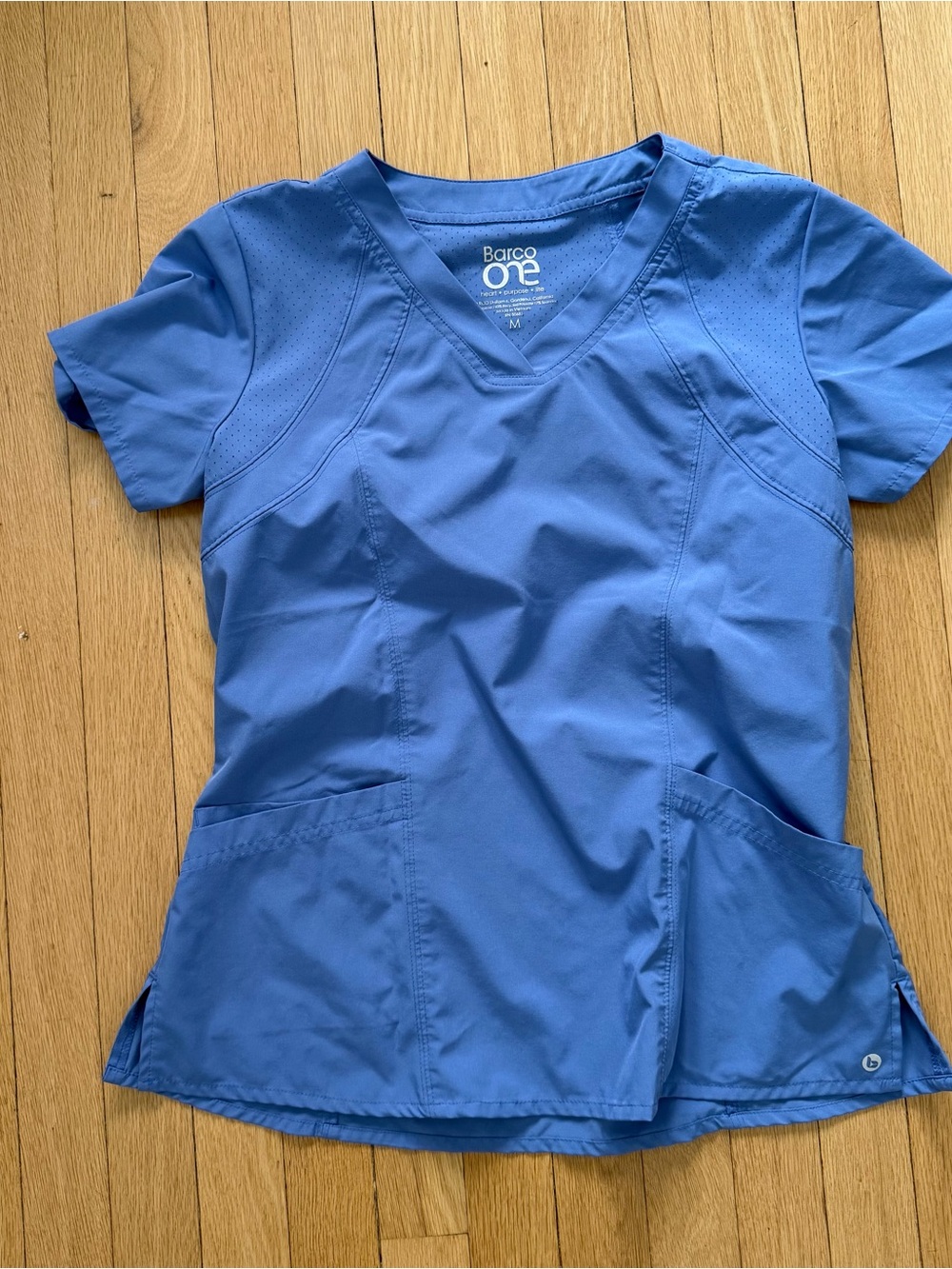 Barco Uniforms Women's V-Neck Scrub Top - Royal Blue